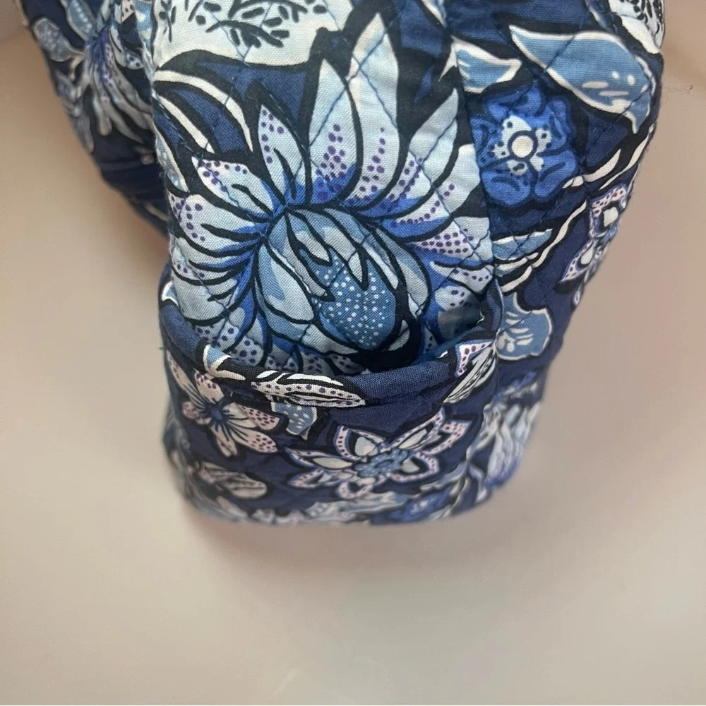 Vera Bradley Navy and White Floral Shoulder Bag/Crossbody